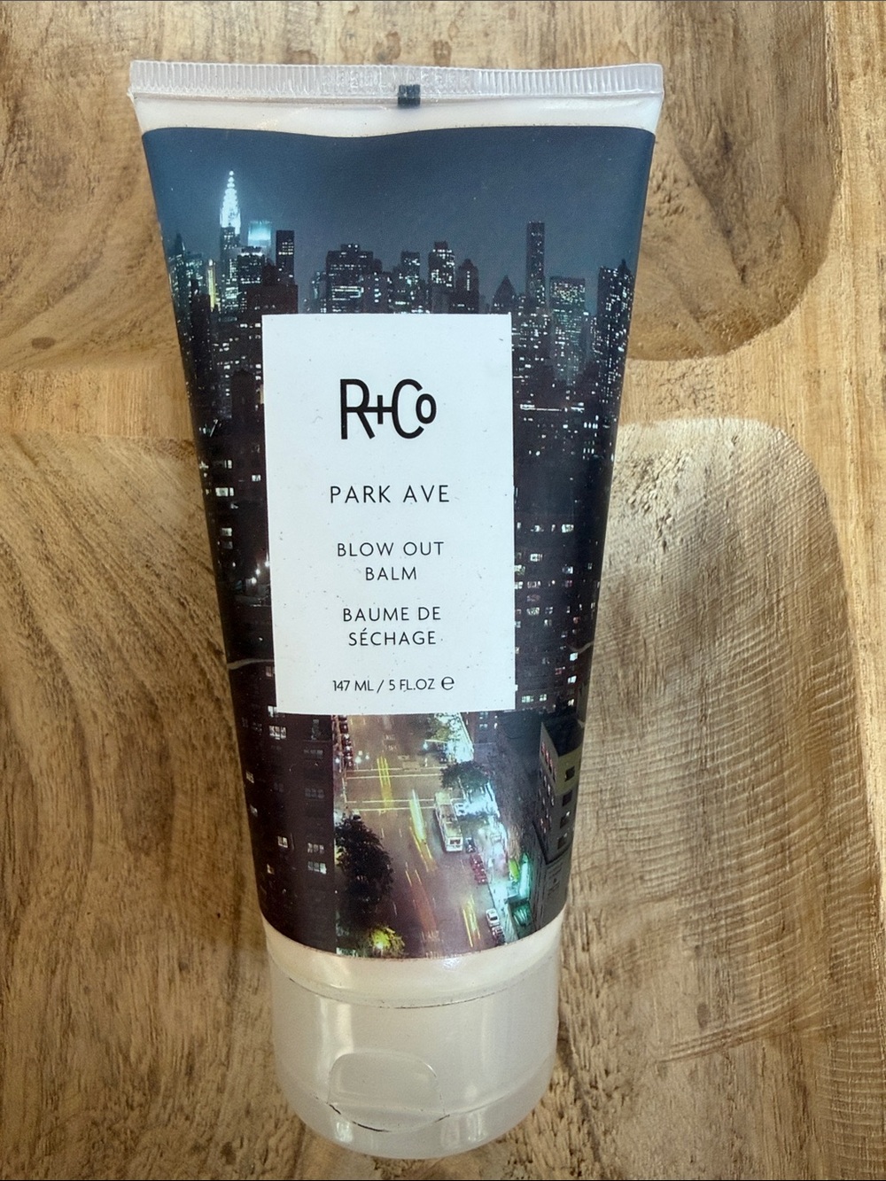 R+Co Park Ave Blow Out Balm — Nighttime Cityscape Black & White
